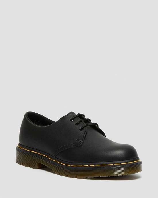 Zapatos Negros Dr. Martens 1461 Slip Resistant Hombre Negros MX-84325